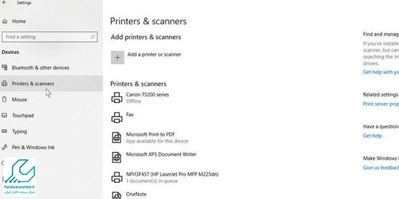 نصب خودکار درایور پرینتر ریکو در ویندوز 10